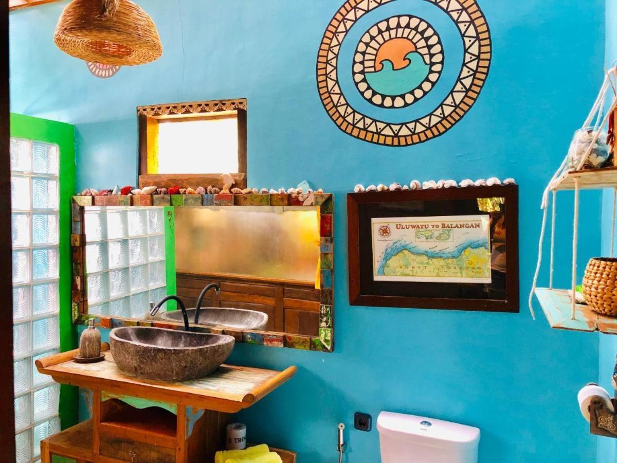 Ferienwohnung Surf Joglo Uluwatu Exterior foto